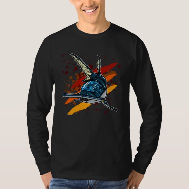 Camiseta Cool mechanical Shark (Frente)