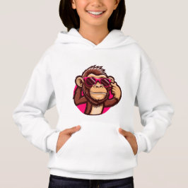 Camiseta Cool Monkey Baby Hoodie