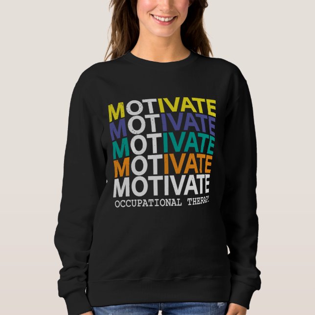 Camiseta Cool Motivate OT  Occupational Therapy OTA (Frente)