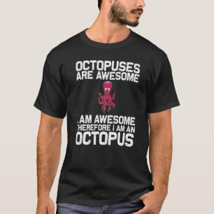Camiseta Cool Octopus For Men Women Sea Life Ocean Biology 