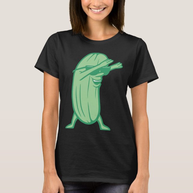 Camiseta Cool Pickles Dabbing (Frente)