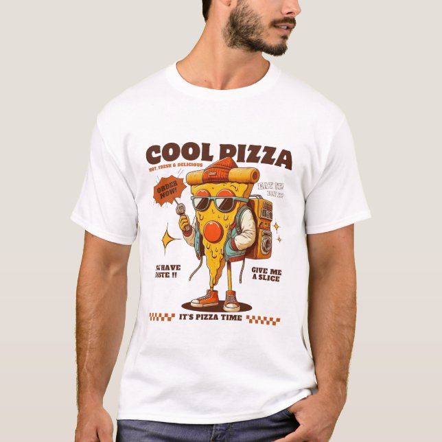 Camiseta Cool Pizza (Frente)