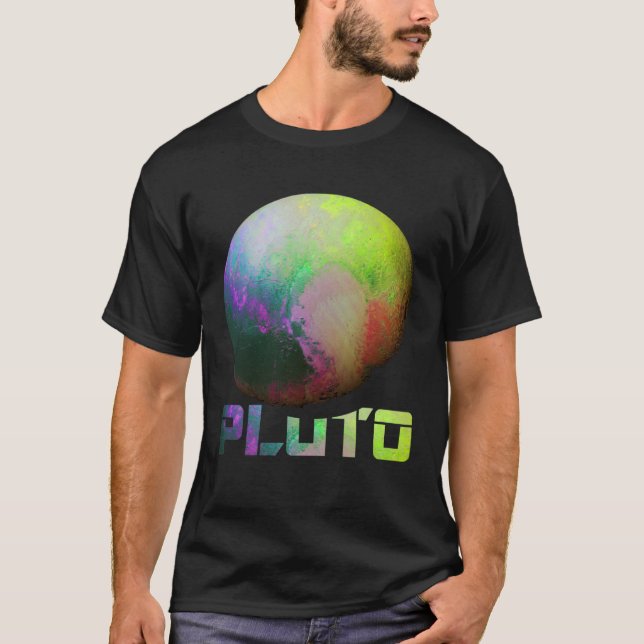 Camiseta Cool Pluto Dwarf Planet Kuiper Belt Astronomy (Frente)