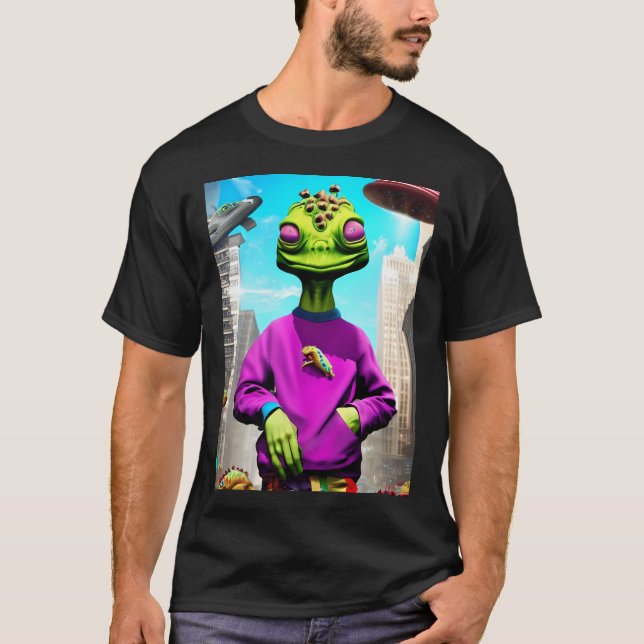Camiseta Cool Reptilian (Frente)