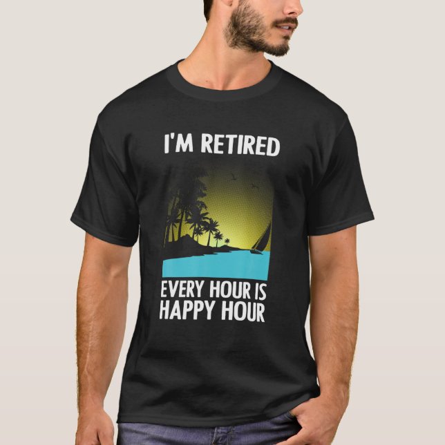 Camiseta Cool Retirement Art For Men Women Retirement Retir (Frente)