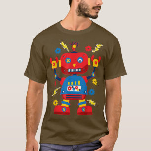 Camiseta Cool Robotics Engineer Robot Kids 