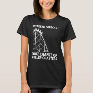 Camiseta Cool Roller Coaster For Men Women Amusement Park T