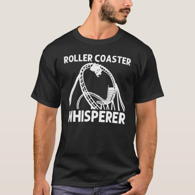 Camiseta Cool Roller Coaster For Men Women Roller Coaster (Frente)