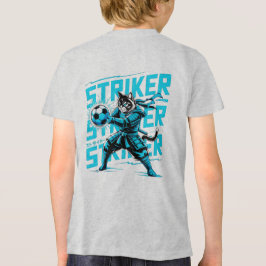 Camiseta  Cool Samurai Cat Soccer Striker - Gift for soccer