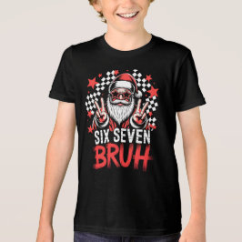 Camiseta Cool Santa with sunglasses - Six Seven BRUH