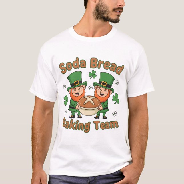 Camiseta Cool Soda Bread Baking Team Artisan Loaf Irish Bak (Frente)