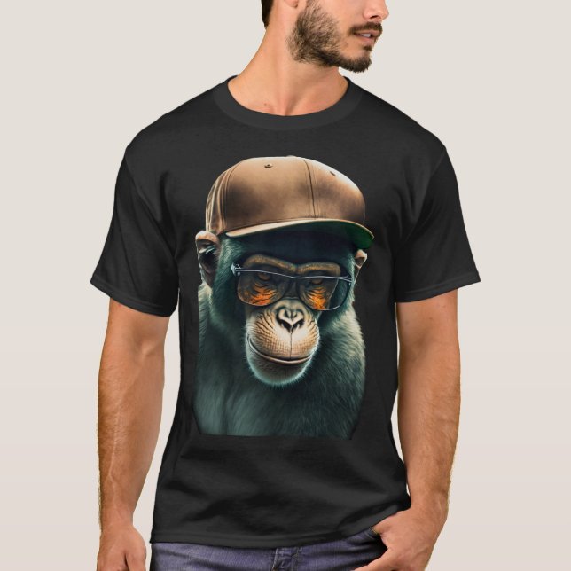 Camiseta Cool Street Wear Chimp (Frente)