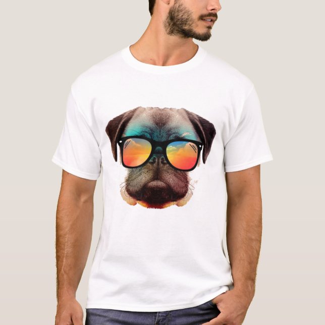 Camiseta Cool Summer Dog (Frente)
