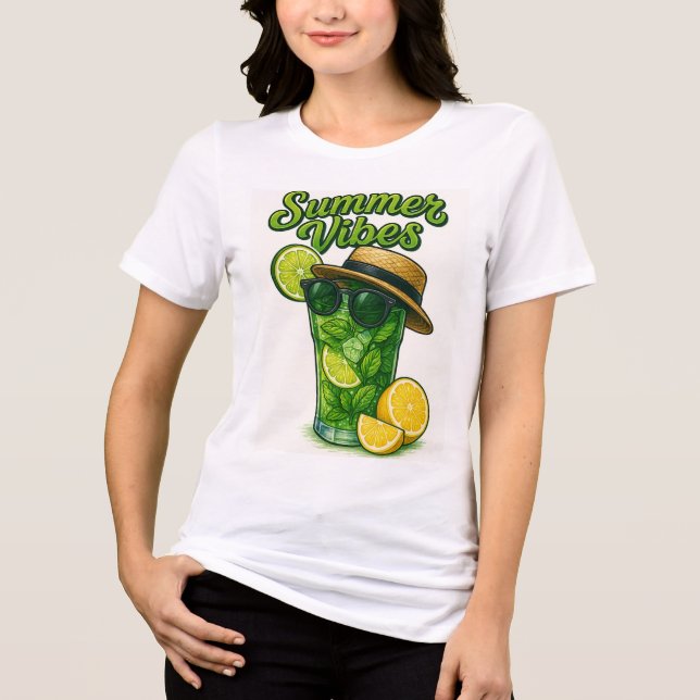 Camiseta cool summer vibe (Frente)