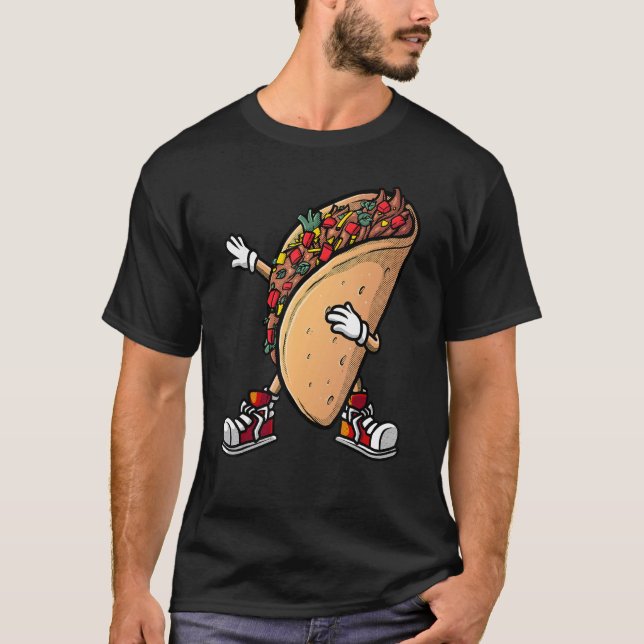Camiseta Cool Taco For Men Women Cinco De Mayo Fiesta Mexic (Frente)