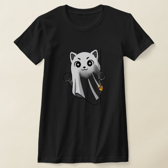Camiseta cool tees cat funny cute tshirt  (Postura )