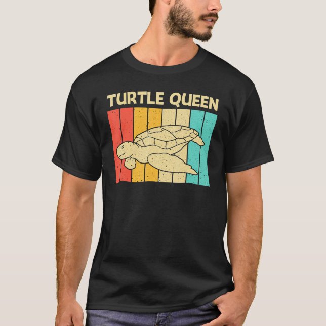 Camiseta Cool Turtle For Women Girls Sea Turtle Aquatic Ani (Frente)