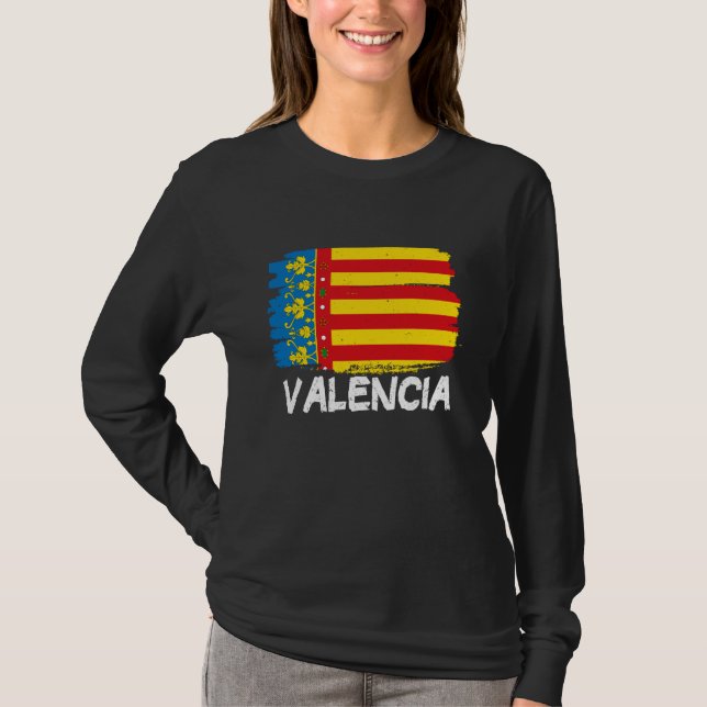 Camiseta Cool Valencia Flag  1 (Frente)