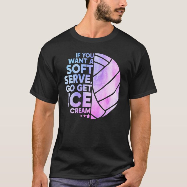 Camiseta Cool Volleyball For Women Girls Youth Volleyball T (Frente)