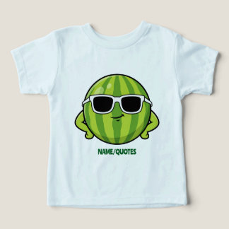 Camiseta Cool Watermelon Sunglasses Cartoon Graphic