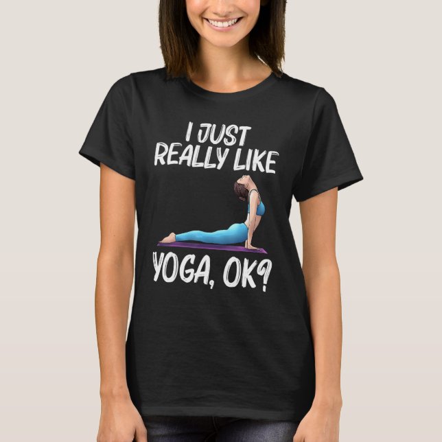 Camiseta Cool Yoga For Men Women Yogi Physical Exercise The (Frente)