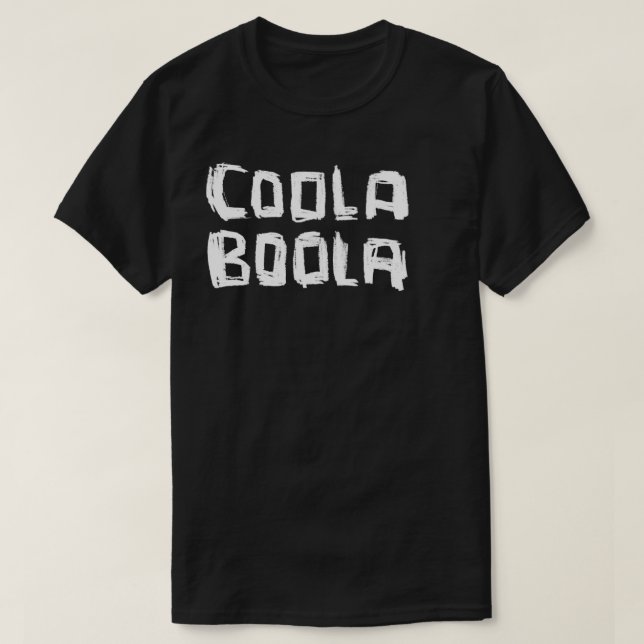 Camiseta Coola Boola Dublin (Frente do Design)