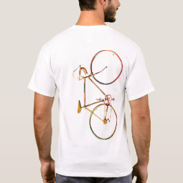 Camiseta coolbike graphics.bicicleta para motociclistas na