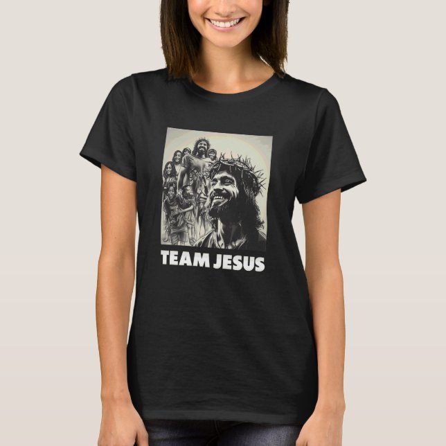 Camiseta Cooler Jesus Christ, Team Jesus, Jesus Christ 1 (Frente)