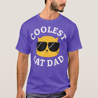 Camiseta Coolest Cat Dad Men