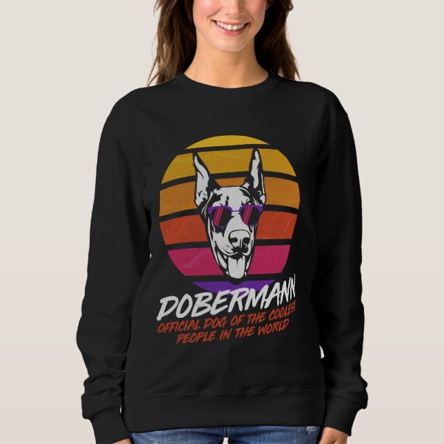 Camiseta Coolest Dog Dobermann (Frente)
