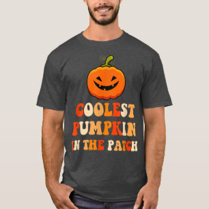Camiseta Coolest Pumpkin In The Patch Halloween Boys Girls