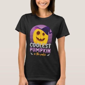 Camiseta Coolest Pumpkin in The Patch Halloween Costume Gir
