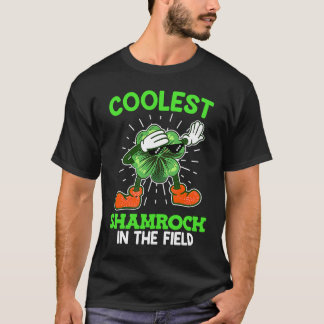 Camiseta Coolest shamrock St Patrick's Day