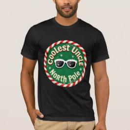 Camiseta Coolest Uncle This Side of the North Pole | Retro