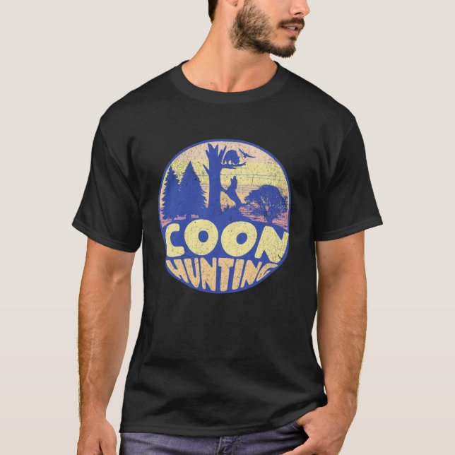 Camiseta COON HUNTING   Coon Hunter (Frente)