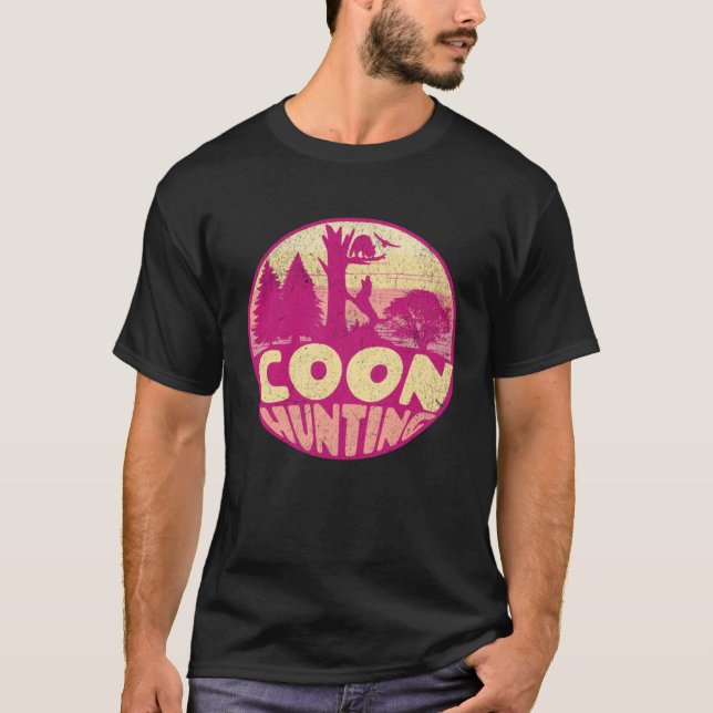 Camiseta COON HUNTING   Coon Hunter  1 (Frente)