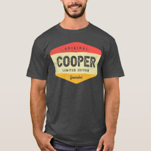 Camiseta Cooper Personalizado Name - Cooper