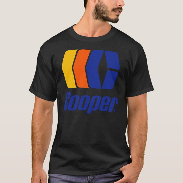 Camiseta Cooper Retro Ice Hockey Logo 3 (Frente)