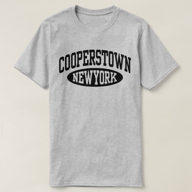 Camiseta Cooperstown Nova York (Frente do Design)