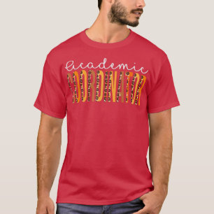 Camiseta Coordenador Acadêmico Leopard Fall Autumn Alavanca