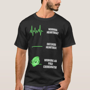 Camiseta Coordenador de Atletismo Treinador de Campo Campo