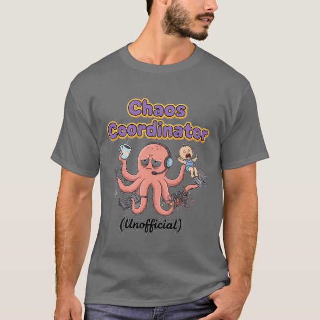 Camiseta Coordenador de Caos (Frente)