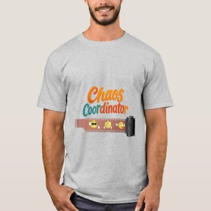 Camiseta Coordenador de Caos   Camiseta Divertida 