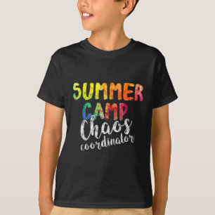 Camiseta Coordenador de Caos . Conselheiro Divertido de Aca