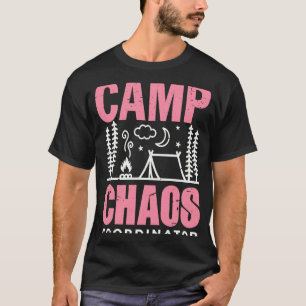 Camiseta Coordenador de Caos de Acampamento Aventura de Cam