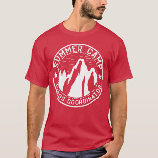 Camiseta Coordenador de Caos de Acampamento de Verão Consel