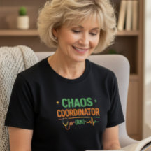 Camiseta Coordenador de Caos Enfermeiro