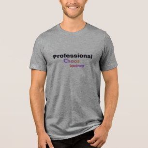Camiseta Coordenador de Caos Profissional – Chá En