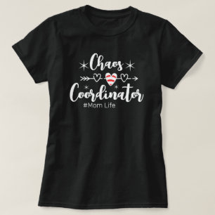 Camiseta Coordenador de Caos (Vida de Mãe)