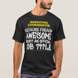 Camiseta Coordenador de marketing Freakin - Premium de Trab